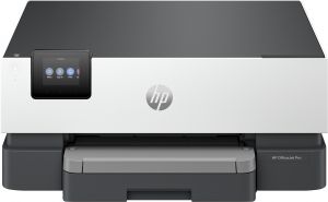 HP OfficeJet Pro Impresora 9110b, Color, Impresora para Home y Home Office, Estampado, Conexión inalámbrica; Impresión a doble cara; Impresión desde móvil o tablet; Pantalla táctil; Puerto de unidad de memoria flash USB frontal