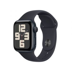 Apple Watch SE OLED 40 mm Digital 324 x 394 Pixeles Pantalla táctil Negro Wifi GPS (satélite)
