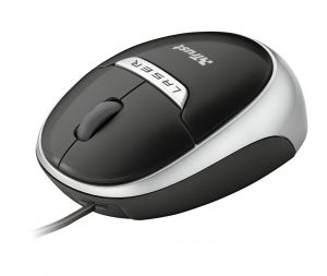 Trust Retractable Laser Mini Mouse MI-6850Sp ratón USB tipo A 1600 DPI
