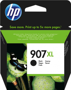 HP Cartucho de tinta Original 907XL negro de alto rendimiento