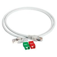 APC 0.5m UTP Cat6 Cable cable de red Gris 0,5 m U/UTP (UTP)
