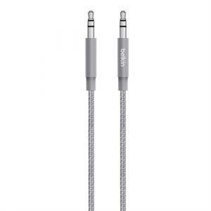 Belkin AV10164BT04-GRY cable de audio 1,2 m 3,5mm Gris
