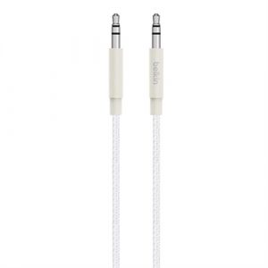 Belkin AV10164BT04-WHT cable de audio 1,2 m 3,5mm Blanco