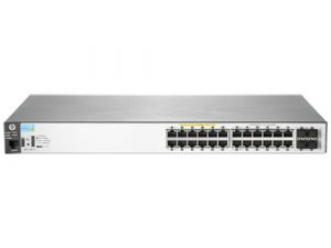 Aruba, a Hewlett Packard Enterprise company Aruba 2530 24G PoE+ Gestionado L2 Gigabit Ethernet (10/100/1000) Energía sobre Ethernet (PoE) 1U Gris