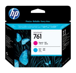 HP Cabezal de impresión DesignJet 761 magenta/cian