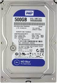 Western Digital Blue 3.5" 500 GB SATA