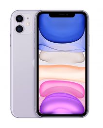 Apple iPhone 11 15,5 cm (6.1") SIM doble iOS 14 4G 128 GB Púrpura